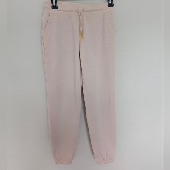 Athleta Girl's Basic Crazy Cozy Chill Joggers Size Large 12 Ballerina Pink - Picture 1 of 12